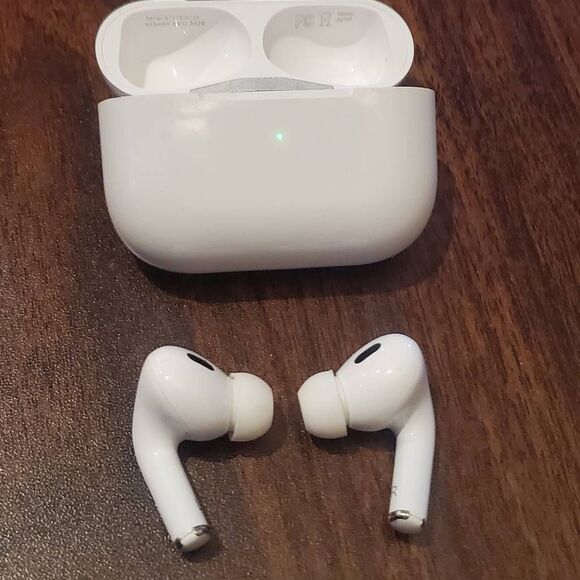 AirPods Pro 2 Earbuds with MagSafe Charging Case (Lightning) Model number: A293 - Picture 1 of 7